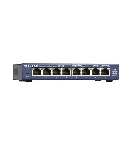 NETGEAR NET-GS108-400NAS — ProSafe 8 Port Gigabit Switch