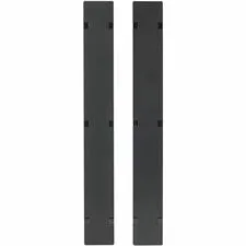 APC - Schneider Electric APW AR7589 — APC Hinged Covers for NetShelter SX 750mm Wide 48U Vertical Cable Manager (Qty 2) - Cover - Black - 48U Rack Height - 1 Each - TAA Compliant
