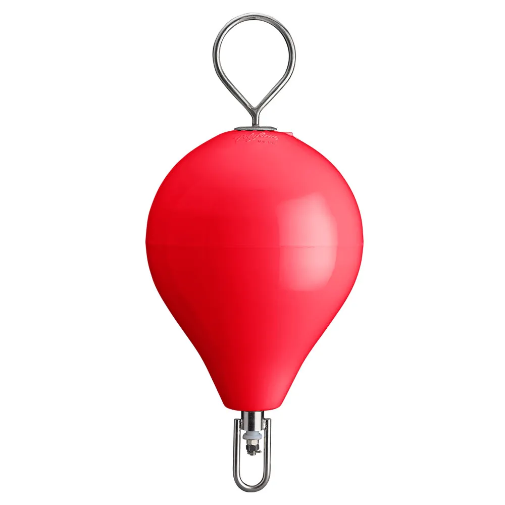 Polyform CM-2-SS RED/SS — Polyform 13.5" CM Mooring Buoy w/SS Iron - Red