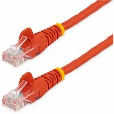 STARTECH 45PATCH25RD — StarTech.com CAT.5E UTP Patch Cable - 25 ft Category 5e Network Cable - First End: 1 x RJ-45 - Male - Second End: 1 x RJ-45 - Male - Patch Cable - Red - 1 Each