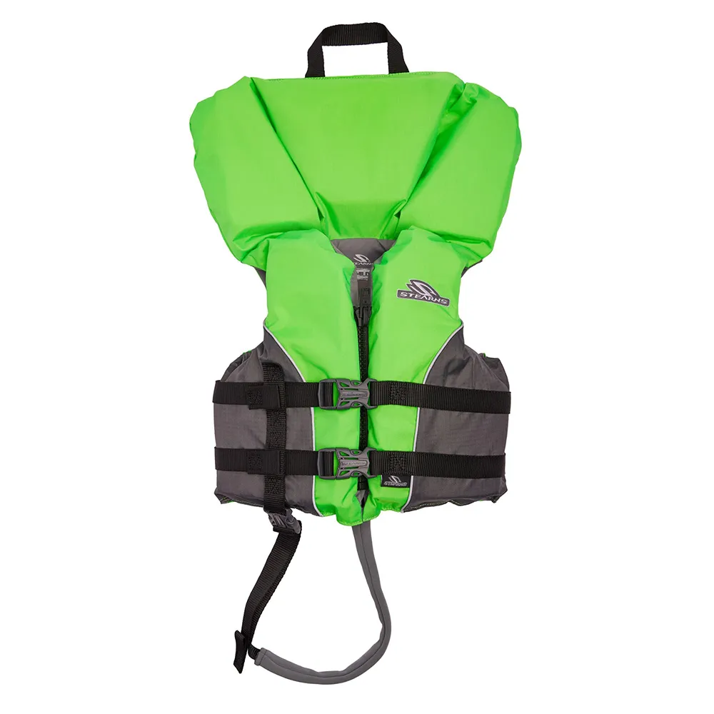 Stearns 2000036405 — Stearns Heads Up Type II Child Life Jacket - Green - 30-50lbs