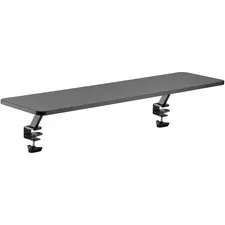 KANTEK KTK DS920 — Kantek Wide Desktop Shelf/Monitor Stand - 40 lb Load Capacity - 5.10" Height x 39.40" Width x 10.20" Depth - Desk - Black - For Monitor, Supplies, File - Sturdy