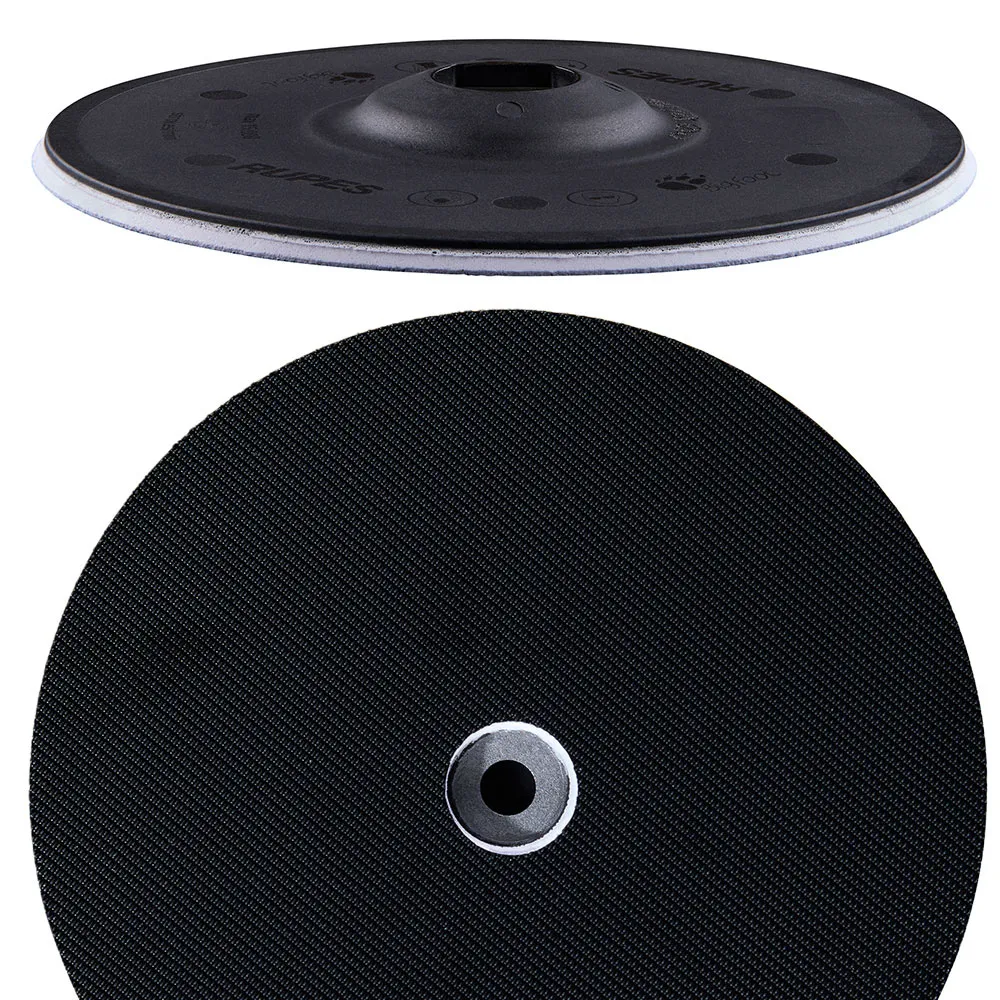 RUPES 981.720/C — RUPES PrecisionPro Backing Plate 150mm/6" Velcro M8 Bolt & Shroud Lubricant