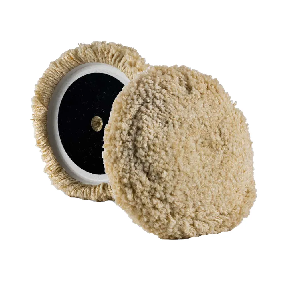 Lake Country 19-040-LC — Lake Country 50/50 Steamed Twisted Wool/Polyester Pad 8" x 1.5"