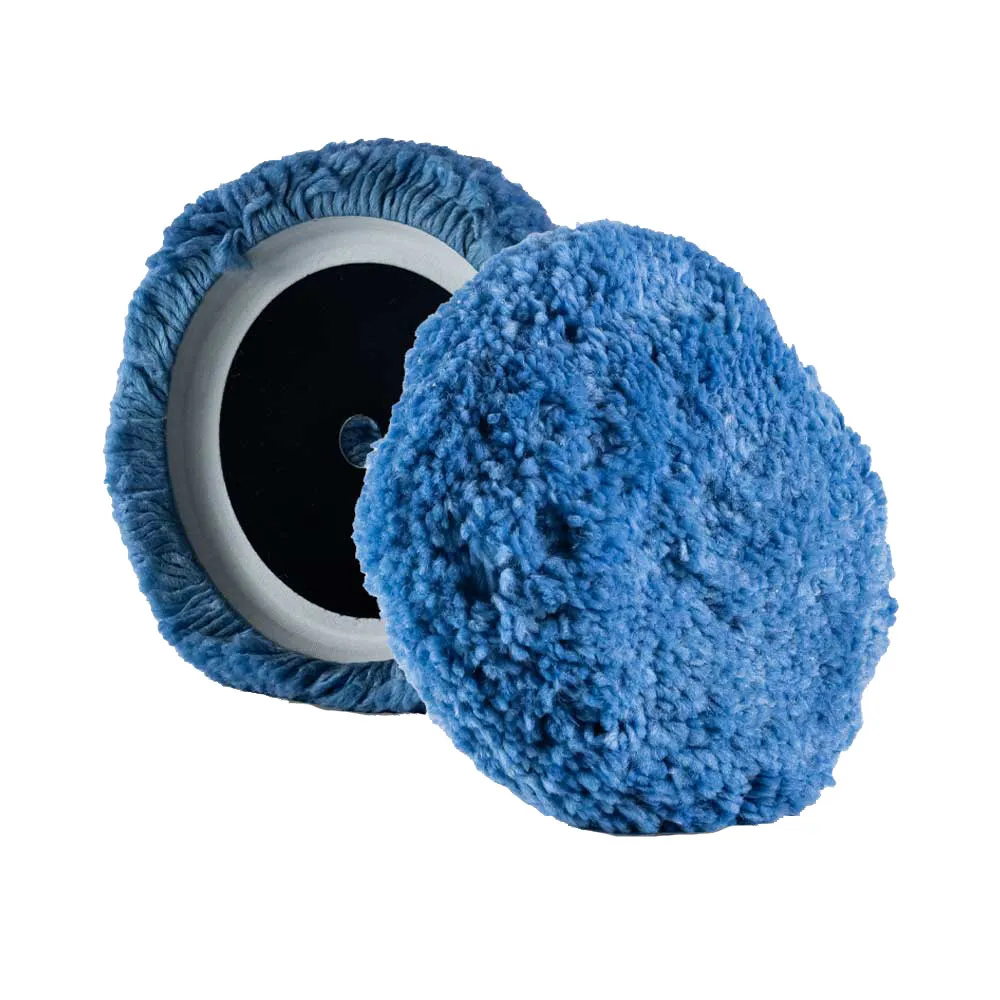 Lake Country 16-600-LC — Lake Country 100% Steamed Untwisted Wool/Silk Pad 8" x 1.5"