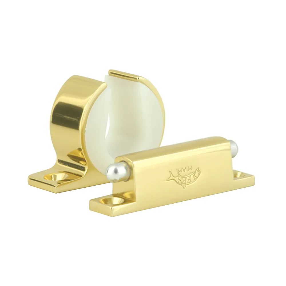Lees Tackle MC0075-1051 — Lee's Rod and Reel Hanger Set - Penn International 50W - Bright Gold