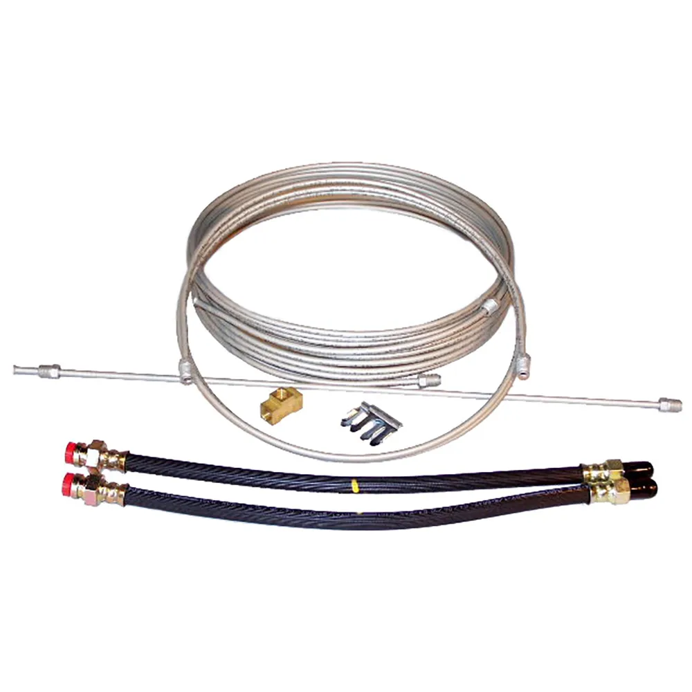 Load Rite 6016.10 — Load Rite Steel Brake Line Kit - Single Axle