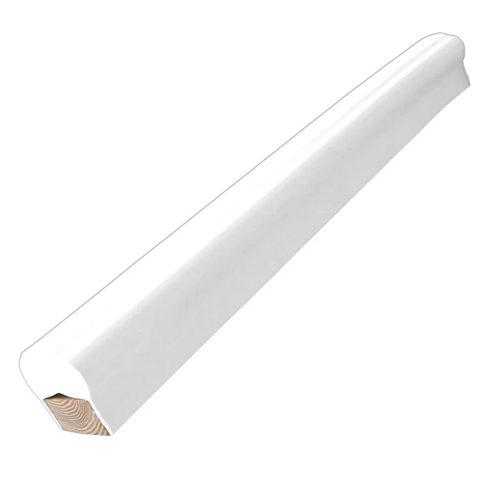 Dock Edge 1022F — Dock Edge Piling Post Bumper - One End Capped - 6' - White