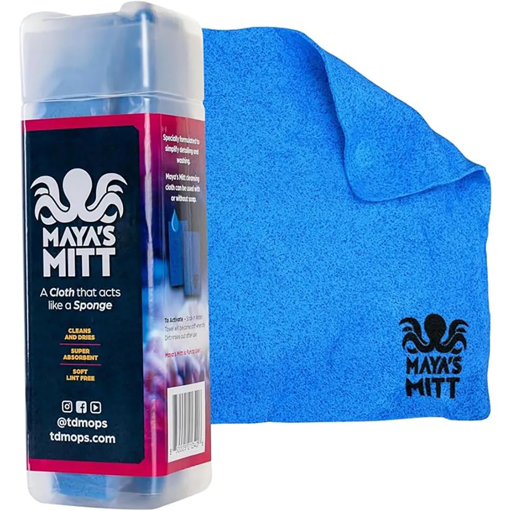 TD Mop MMLARGE — TD Mop Maya's Mitt - Detailing Sponge Cloth - 13" x 20"