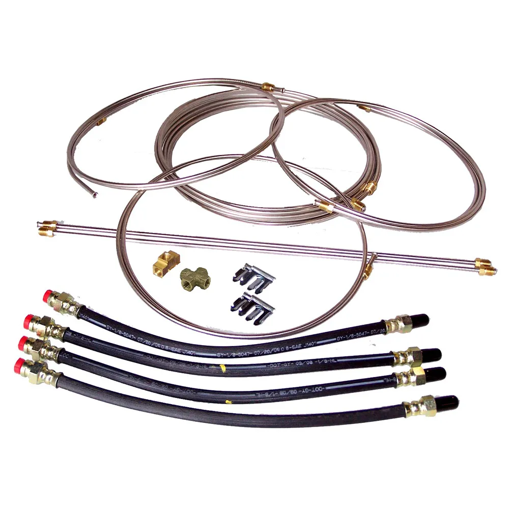 Load Rite 6017.10S — Load Rite Stainless Steel Brake Line Kit f/Tandem Trailer