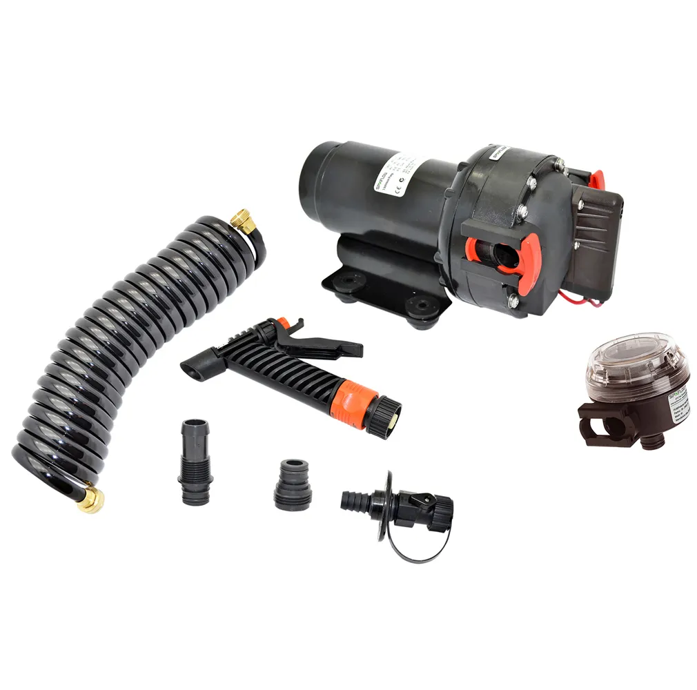Johnson Pump 64534-24 — Johnson Pump 5.2 GPM Aqua Jet Washdown Pump Kit w/Hose - 24V