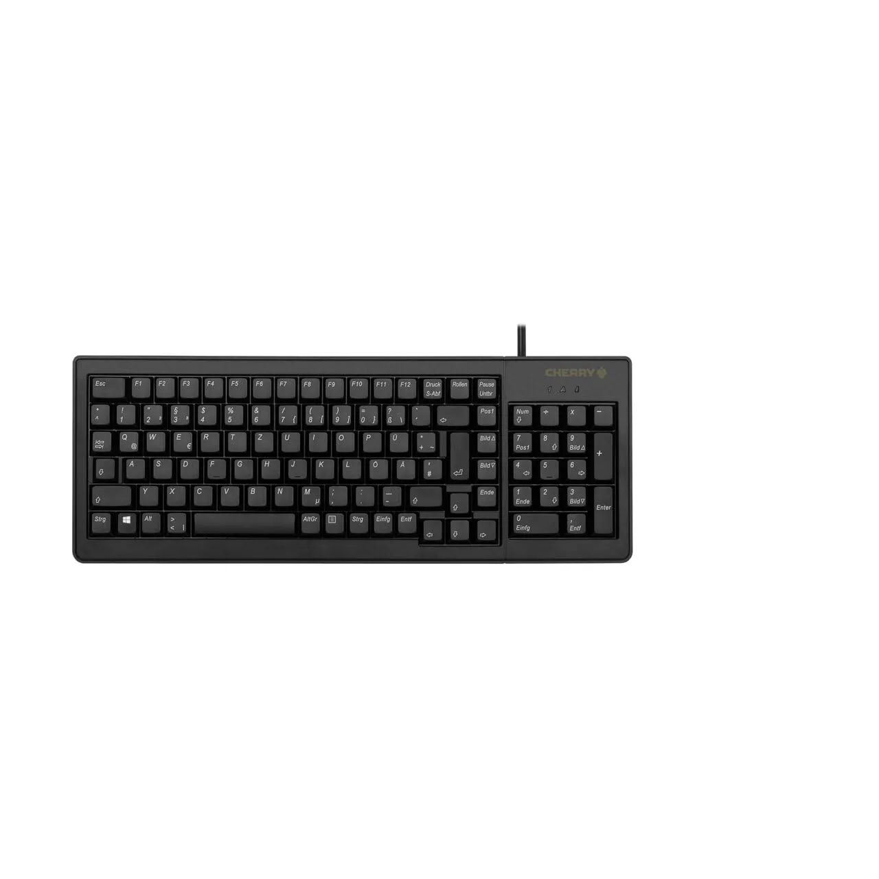 Cherry G84-5200LCMEU-2 — BLACK 15 ULTRASLIM USB PS/2 103 MECHANI