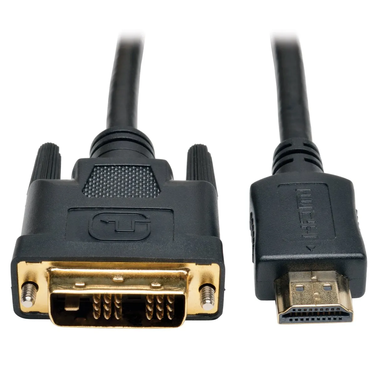 Eaton Tripplite P566-050 — 50ft HDMI to DVI Gold Digital Video Cable HDMI-M / DVI-M 50ft.