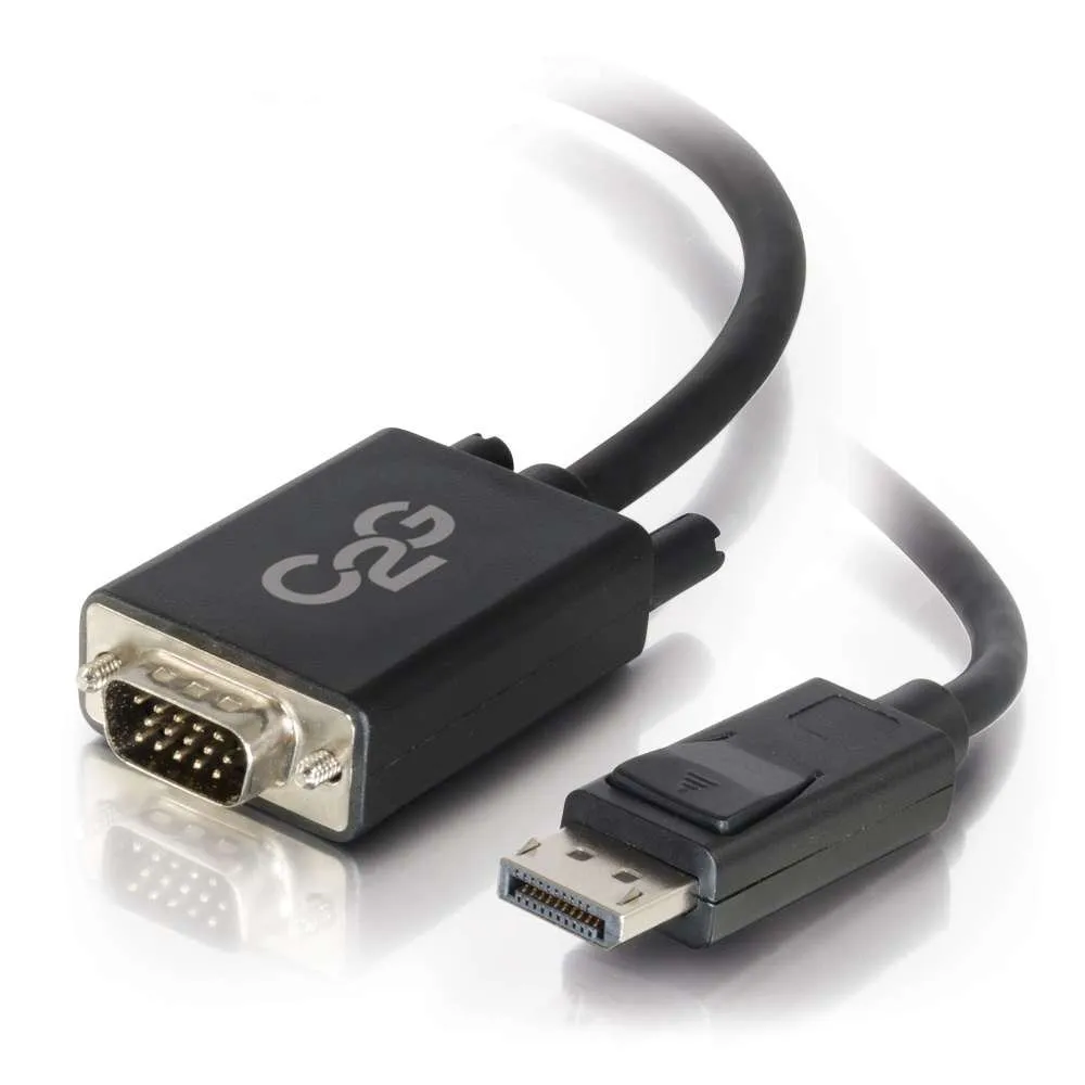 C2G 54332 — 6FT DISPLAYPORT MALE TO VGA MALE CABLE