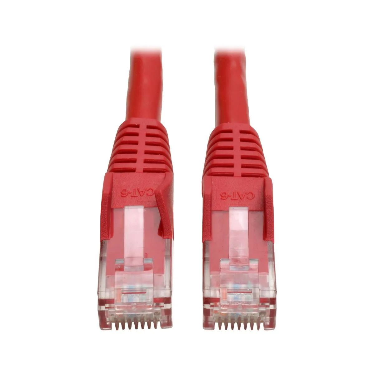 Eaton Tripplite N201-007-RD — Tripp Lite 7ft Cat6 Gigabit Snagless Molded Patch Cable RJ45 M/M Red 7ft.