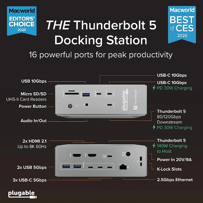 Plugable Technologies-TBT-UDH2