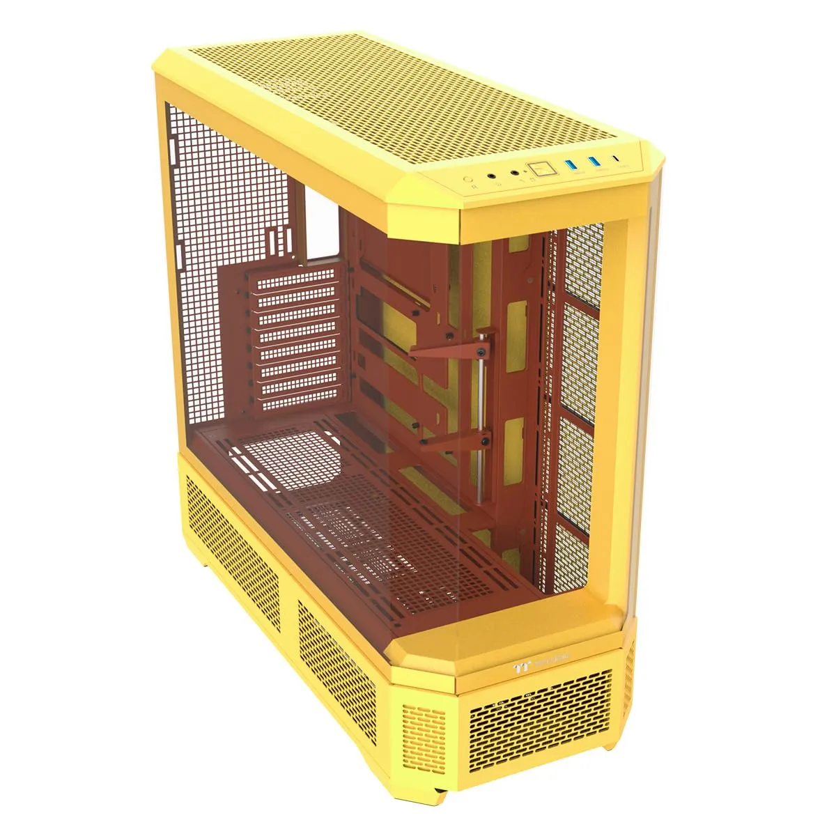 Thermaltake CA-11H-00FMWN-00 — THERMALTAKE VIEW 600 TG FULL TOWER CHASSIS - BUTTER CARAMEL