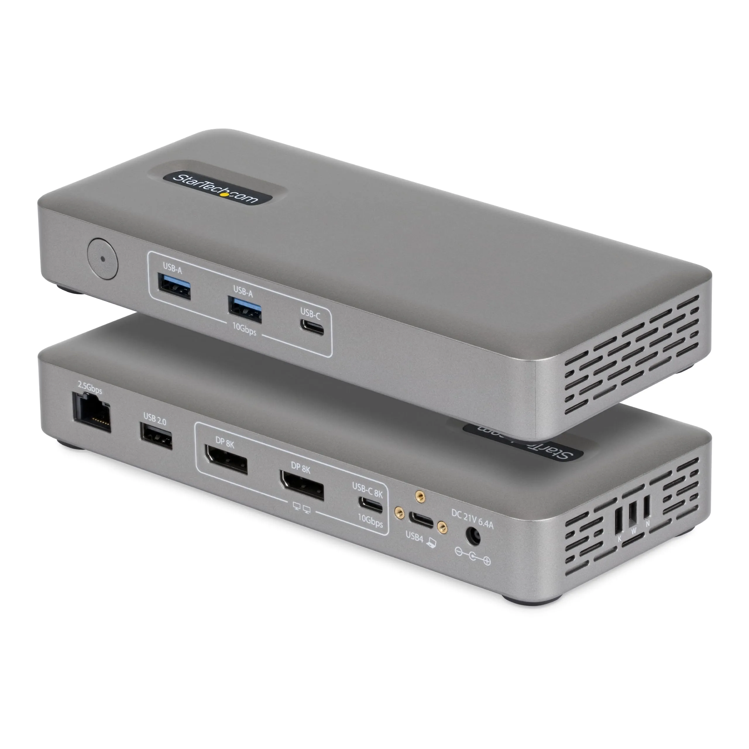STARTECH 208N-USB4-DOCK — DualDP USB4 Dock 100W PD
