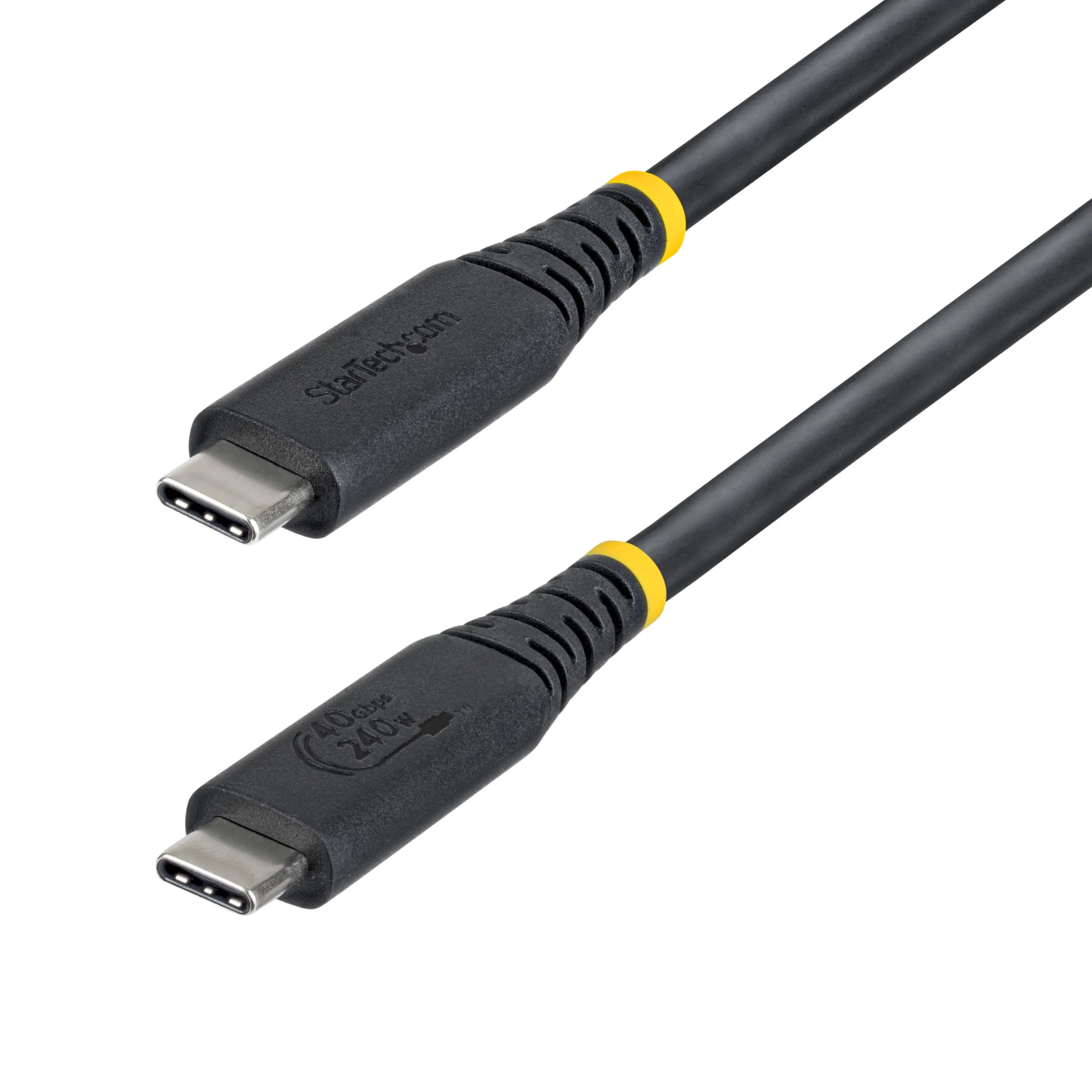STARTECH CC18IN40GUSB4TP — 1.5ft USB4 Cable, USB-C 40Gbps