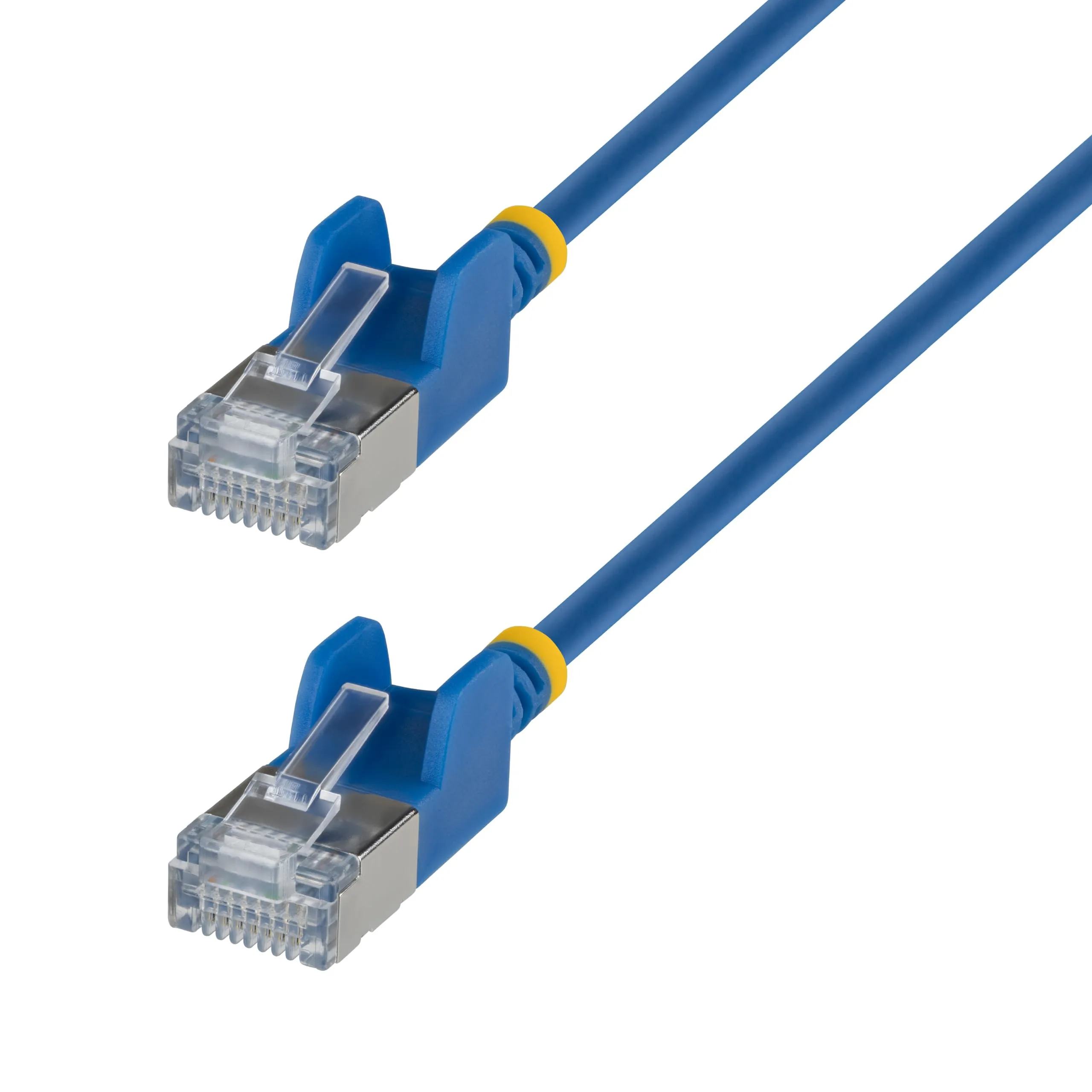 STARTECH N6APATSTP34BLS-6IN — ULTRA SLIM CAT6A CABLE BLUE