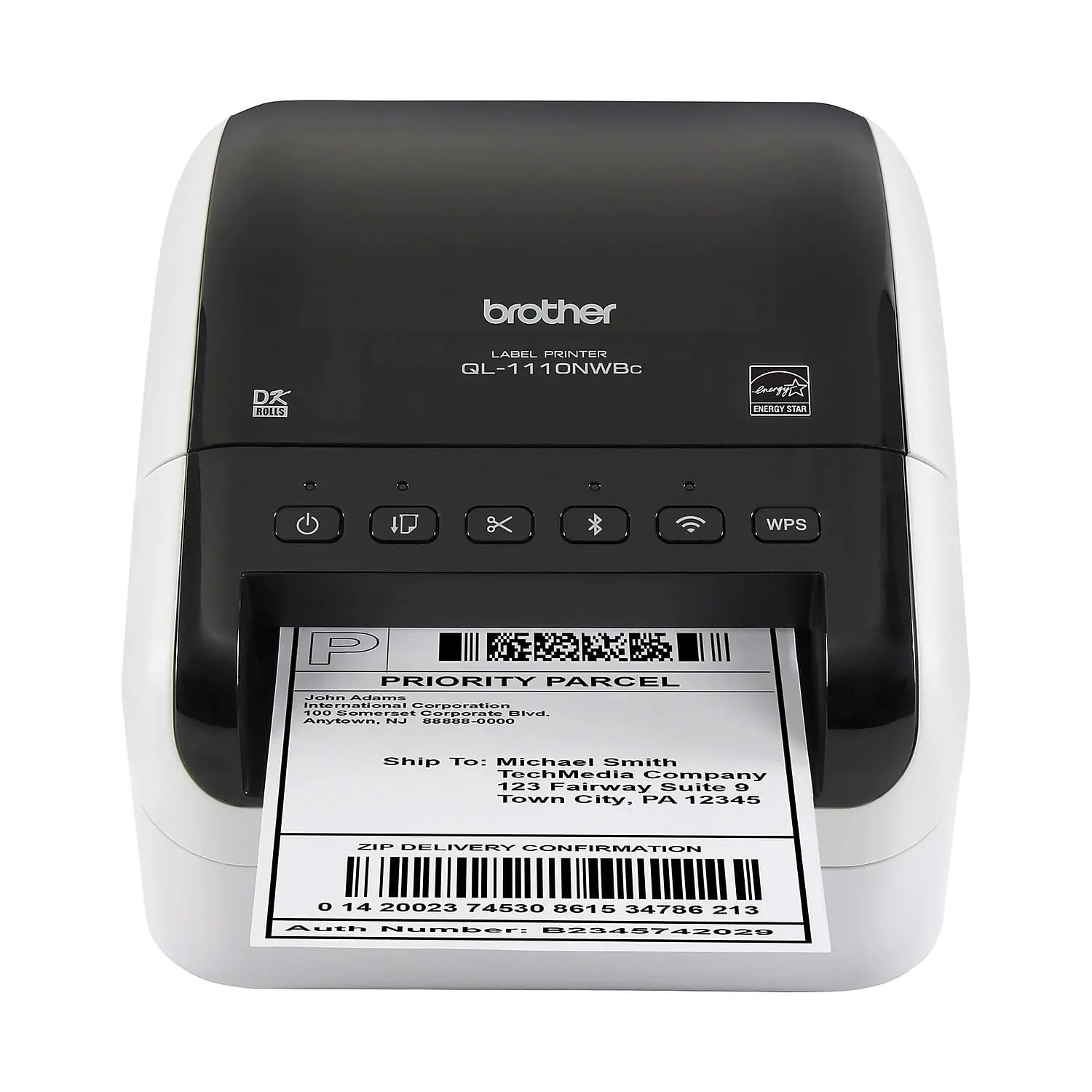 Brother QL1110NWBC — BROTHER MOBILE, QL-1110NWBC WIDE FORMAT PROFESSIONAL LABEL PRINTER W/ MULTIPLE CONNECTIVITY