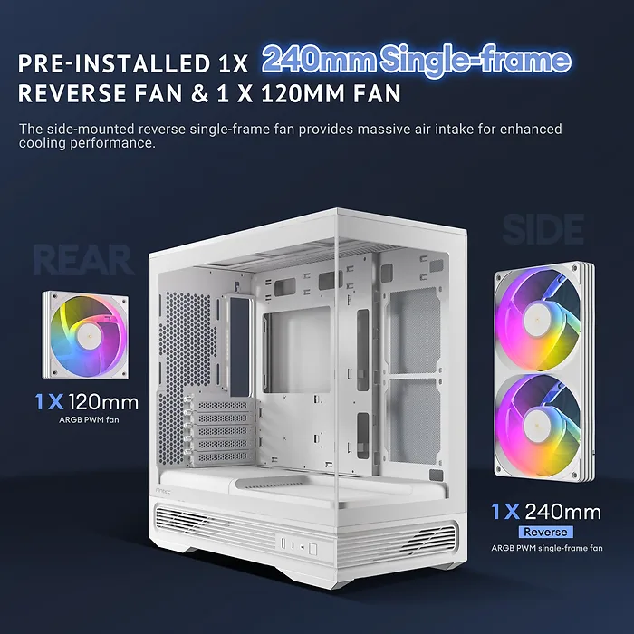 ANTEC-C2M ARGB WHITE
