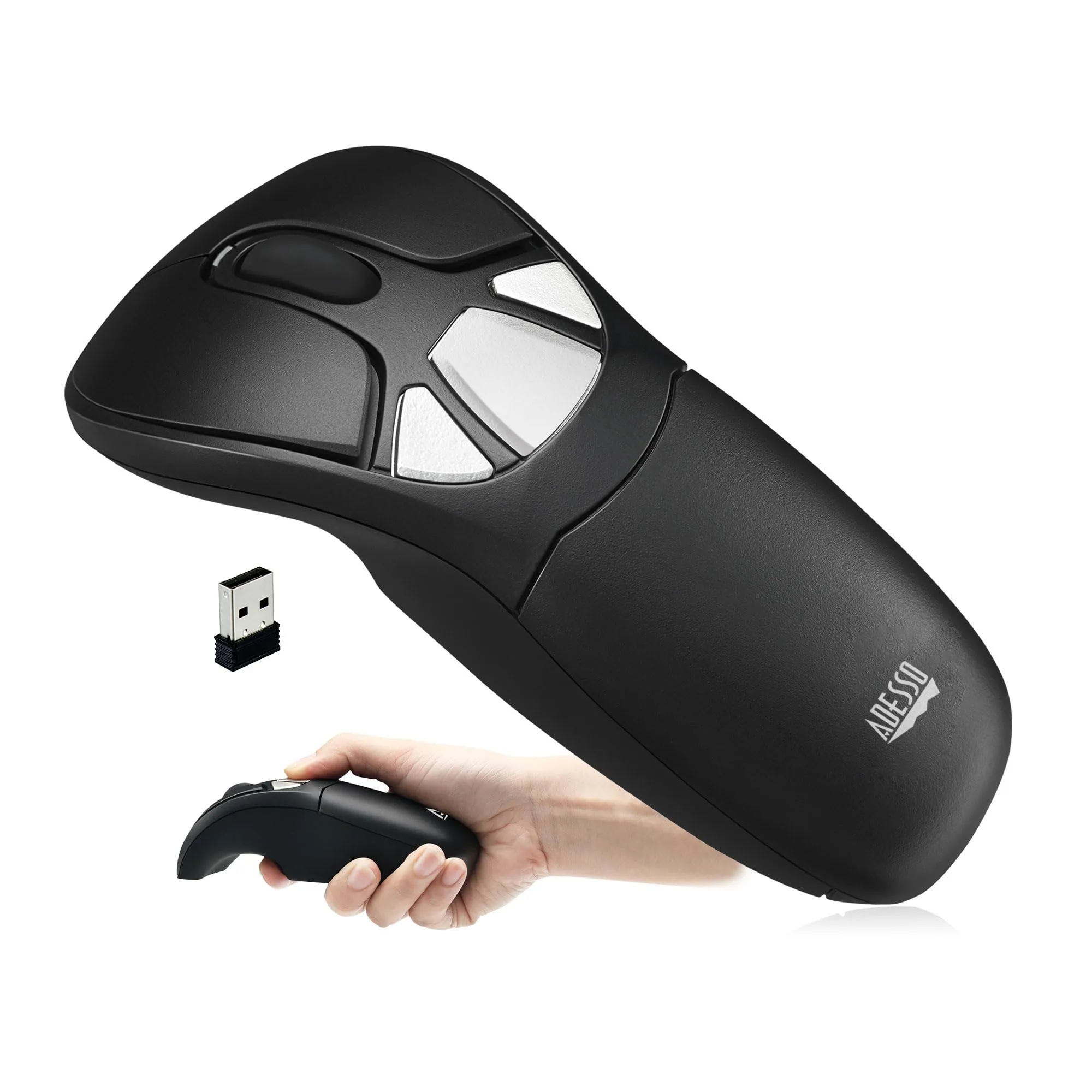 Adesso IMOUSE P30 — Adesso Wireless presenter mouse (Air Mouse Go Plus) | SKU MOS-P30