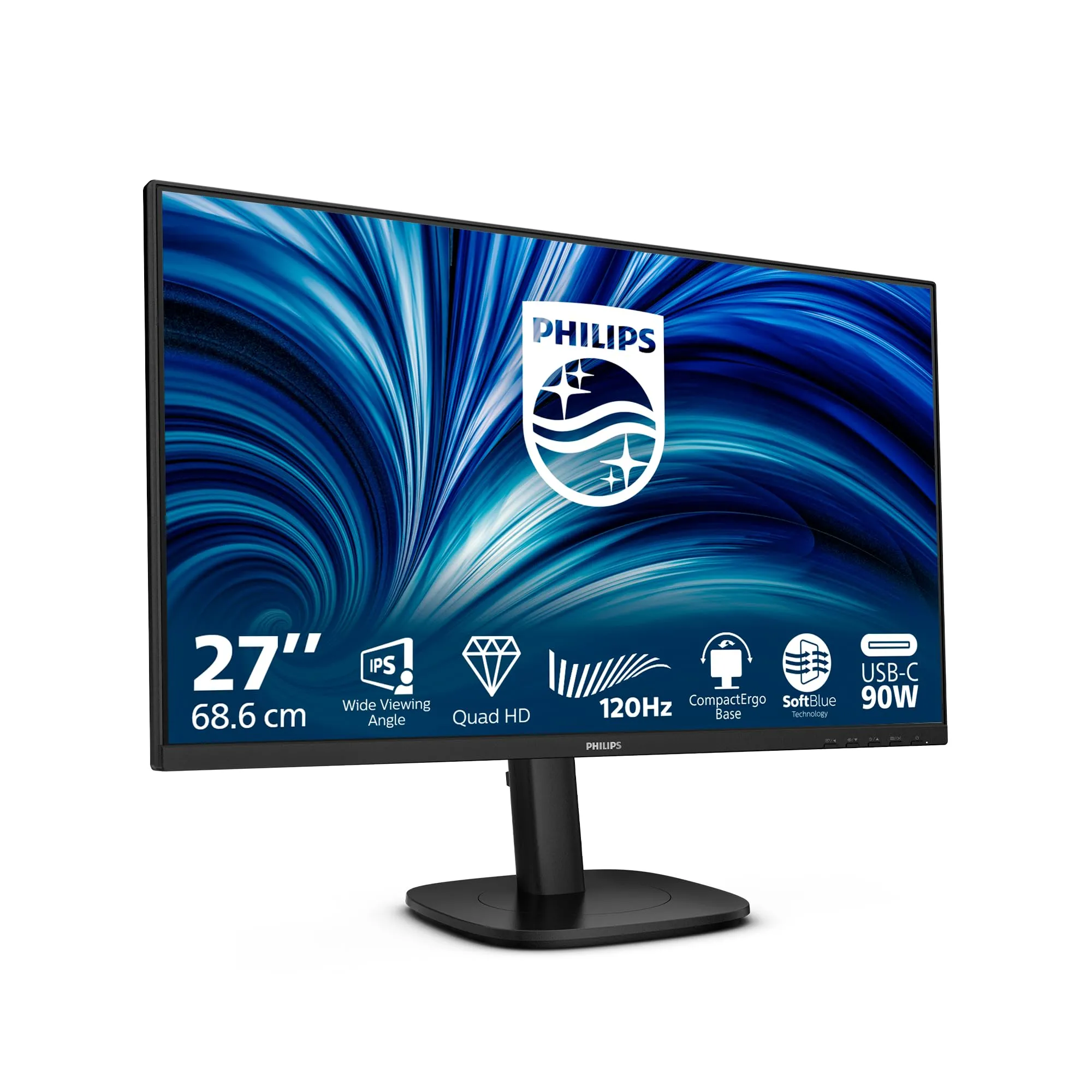 Philips 27B2U3601 — 27B2U3601 - LCD DISPLAY - FLAT - 2560 X 1440 - 27INCH - 4MS RESPONSE TIME - 120