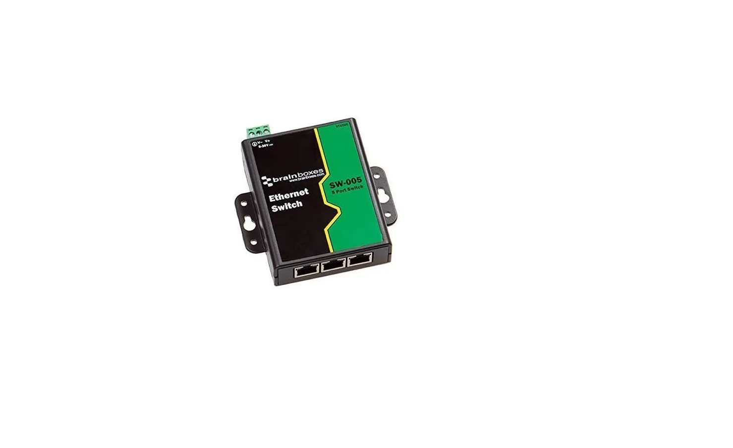 Brainboxes Limited SW-005 — Brainboxes SW-005 Unmanaged Ethernet Switch 5-Ports SW-005