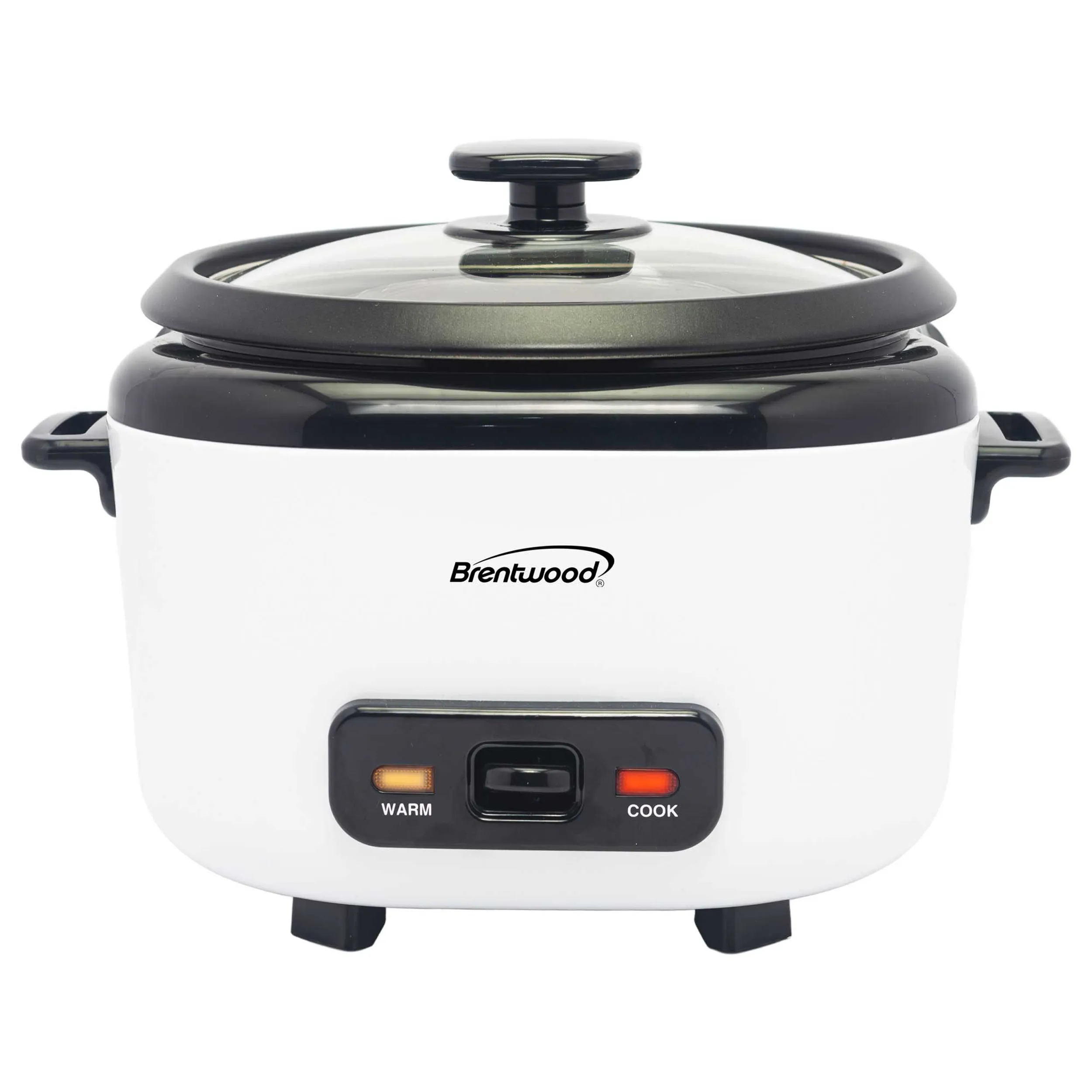 Brentwood RC-5016W — Brentwood 16 Cup Cooked Rice Cooker with Steam in White