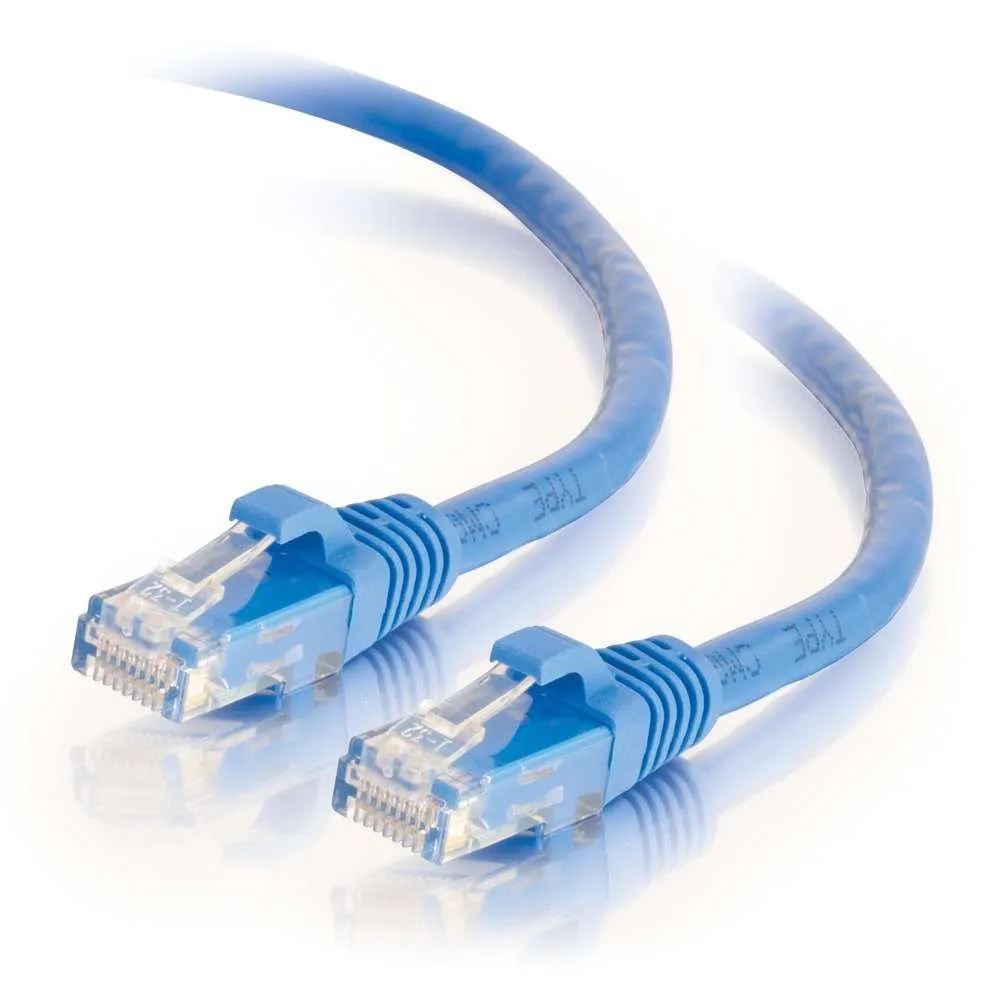 C2G 29002 — 3FT CAT6 SNAGLESS UTP CABLE 25PK-BLU