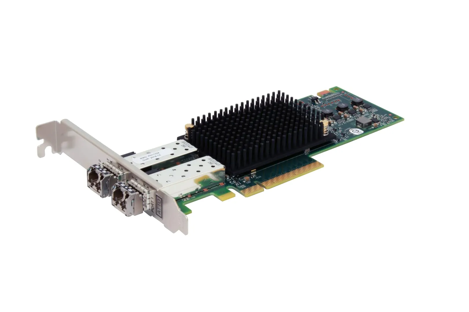 Atto Technology CTFC-642E-000 — 64GB Gen7 Dual Channel PCIe 4.0 FC Adapter X8