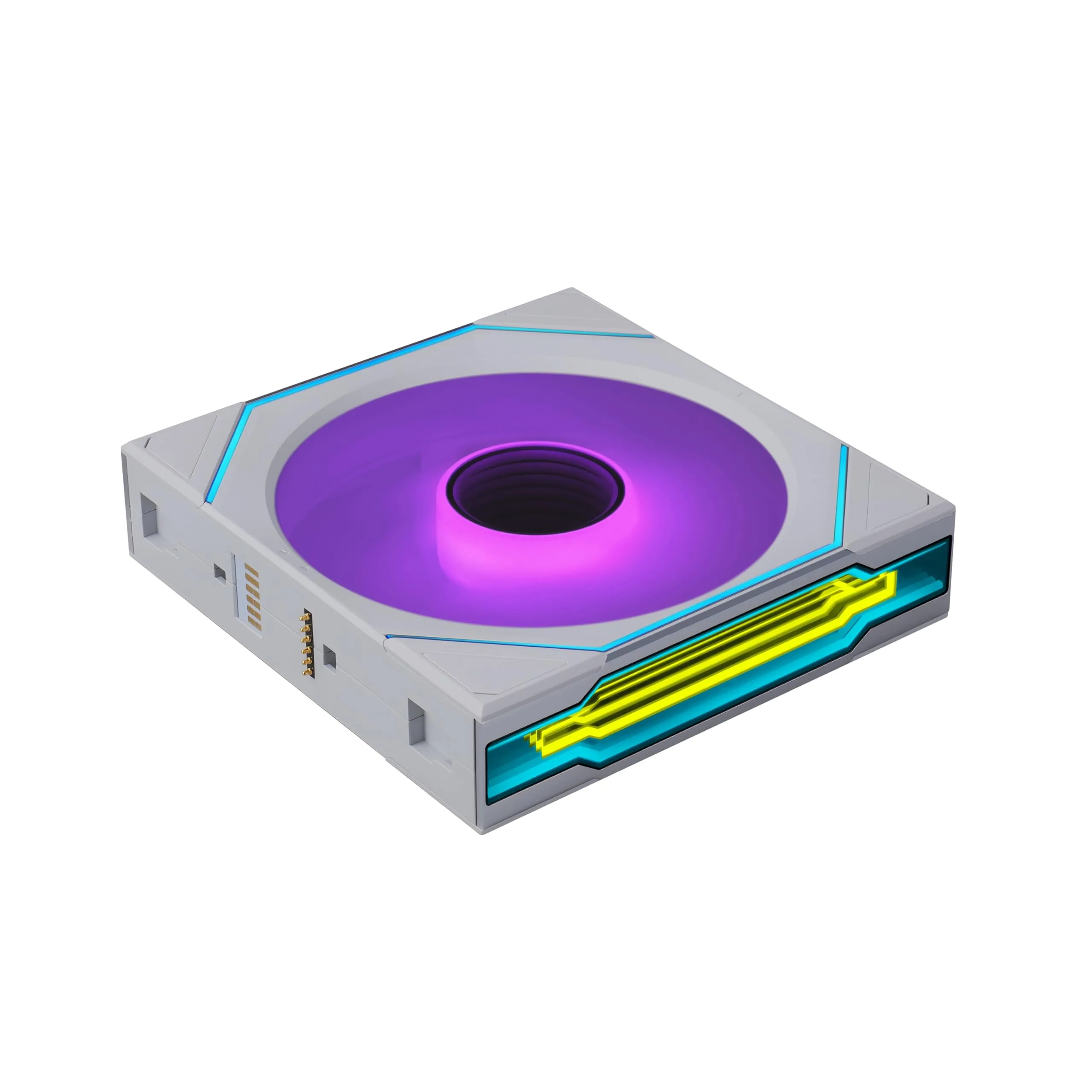 LIANLI 12SLIN1F1W — Lian Li UNI FAN SL Infinity Flex 120mm Normal Blade (NOT Reverse) ARGB Fan, Single Pack, Infinity Mirror, Controller Not Included, White (12SLIN1F1W) | SKU FAN-LF1W3