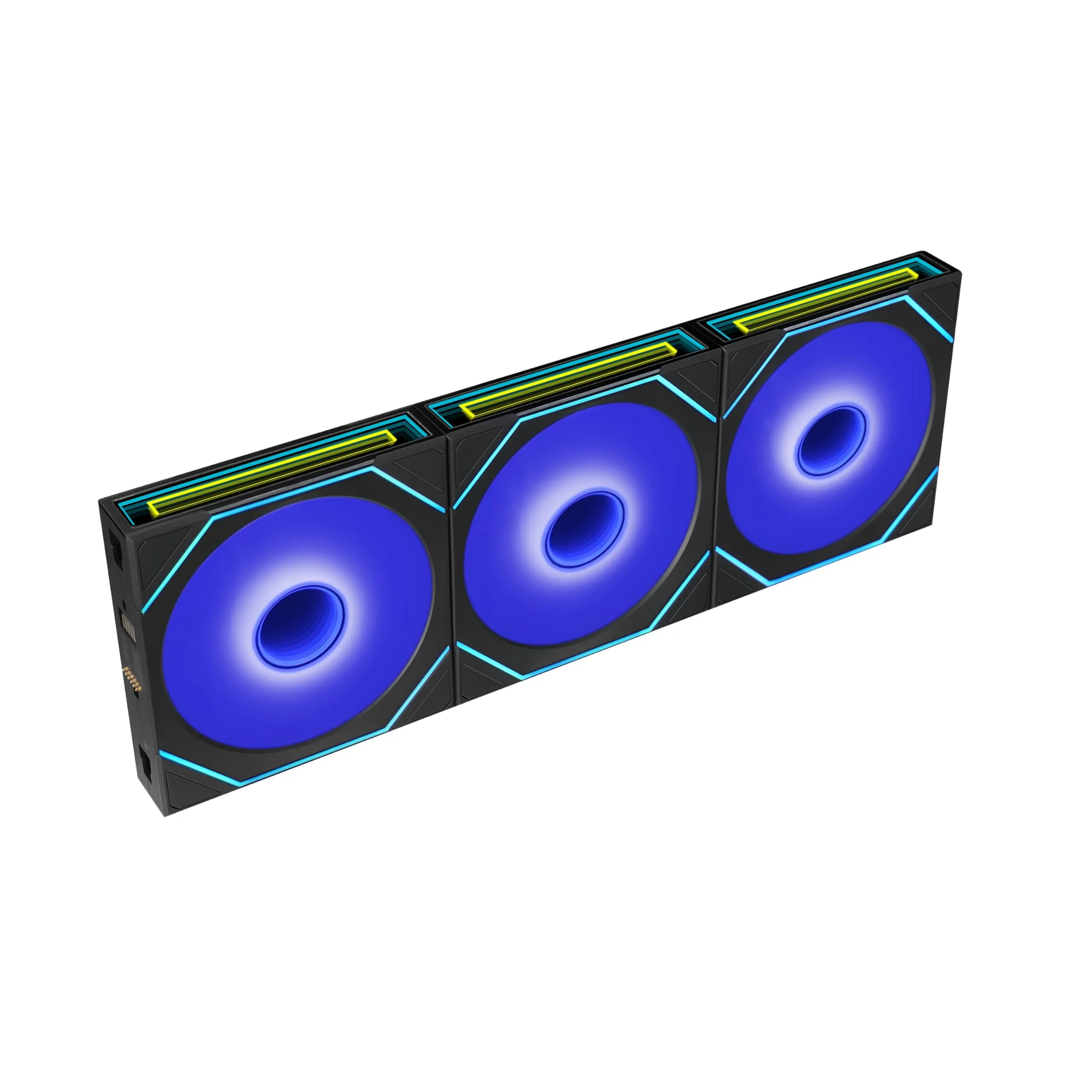 LIANLI 12RSLIN1F3B — Lian Li UNI FAN SL Infinity Flex 120mm Reverse Blade ARGB Fan, 3 Pack, Controller Included, Black (12RSLIN1F3B) | SKU FAN-RLF3B6