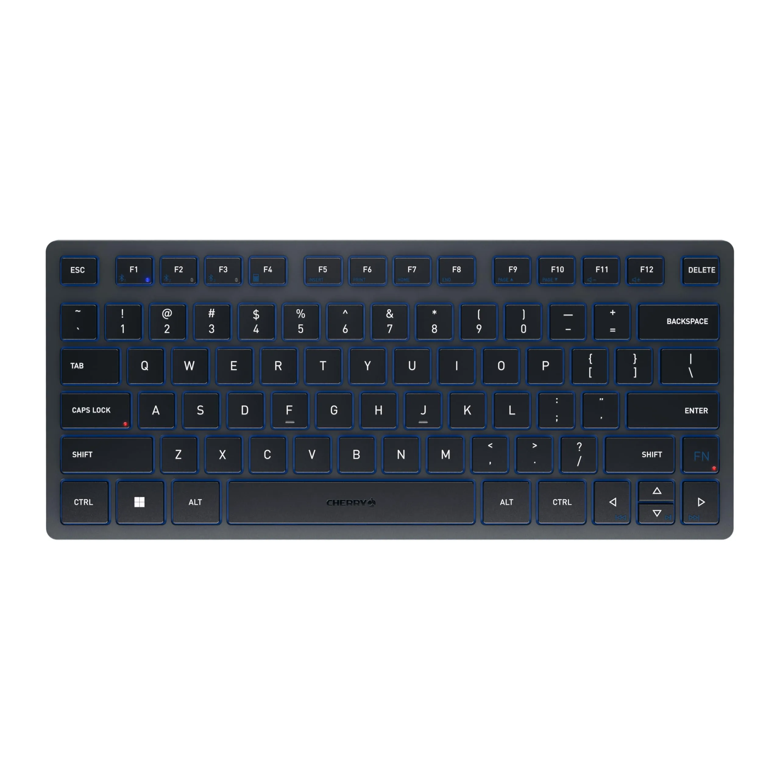 Cherry JK-7100US-22 — CHERRY MULTI-DEVICE COMPACT KEYBOARD WITH THREE BLUETOOTH CHANNELS.COLOR - AGAV