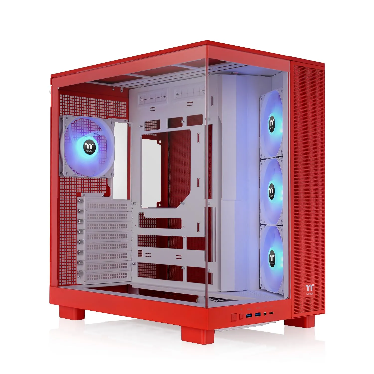 Thermaltake CA-11E-00MRWN-00 — View 380 XL Flaming Orange