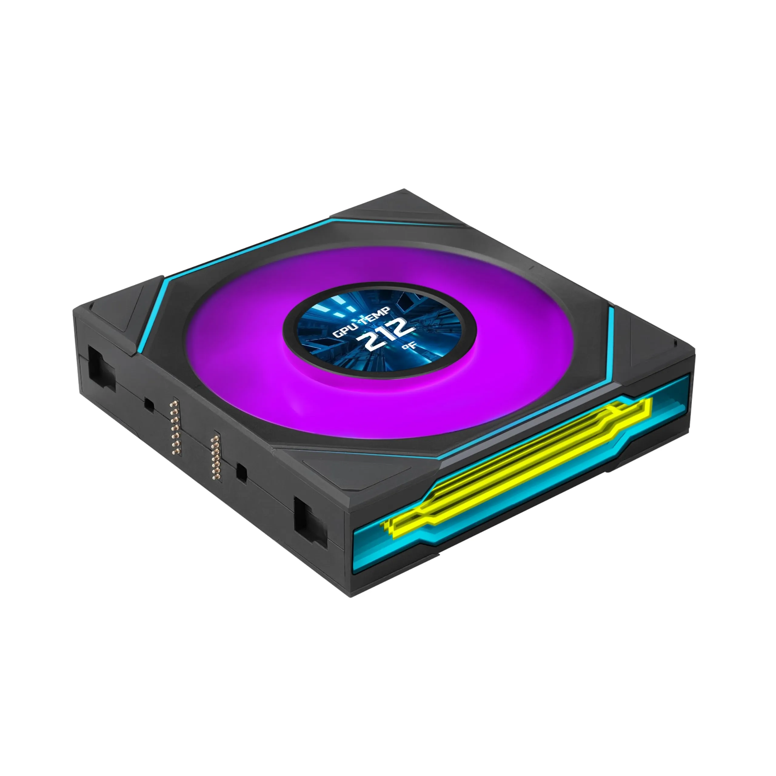 LIANLI 12RSLIND1F1B — Lian Li UNI FAN SL Infinity LCD Flex 120mm Reverse Blade ARGB Fan, Single Pack, Controller Not Included, Black (12RSLIND1F1B) | SKU FAN-SLF1B2