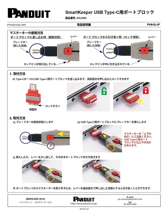Panduit-SKUSBC