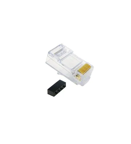 Cablesys ICC-ICMP8P8C6E — PLUG, CAT 6, SOLID/STRANDED,100PK