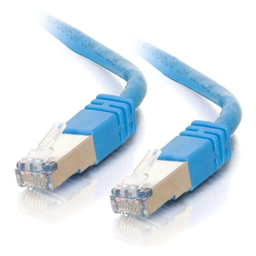 C2G 27271 — 50FTCAT5E MOLD STP CABLE-BL