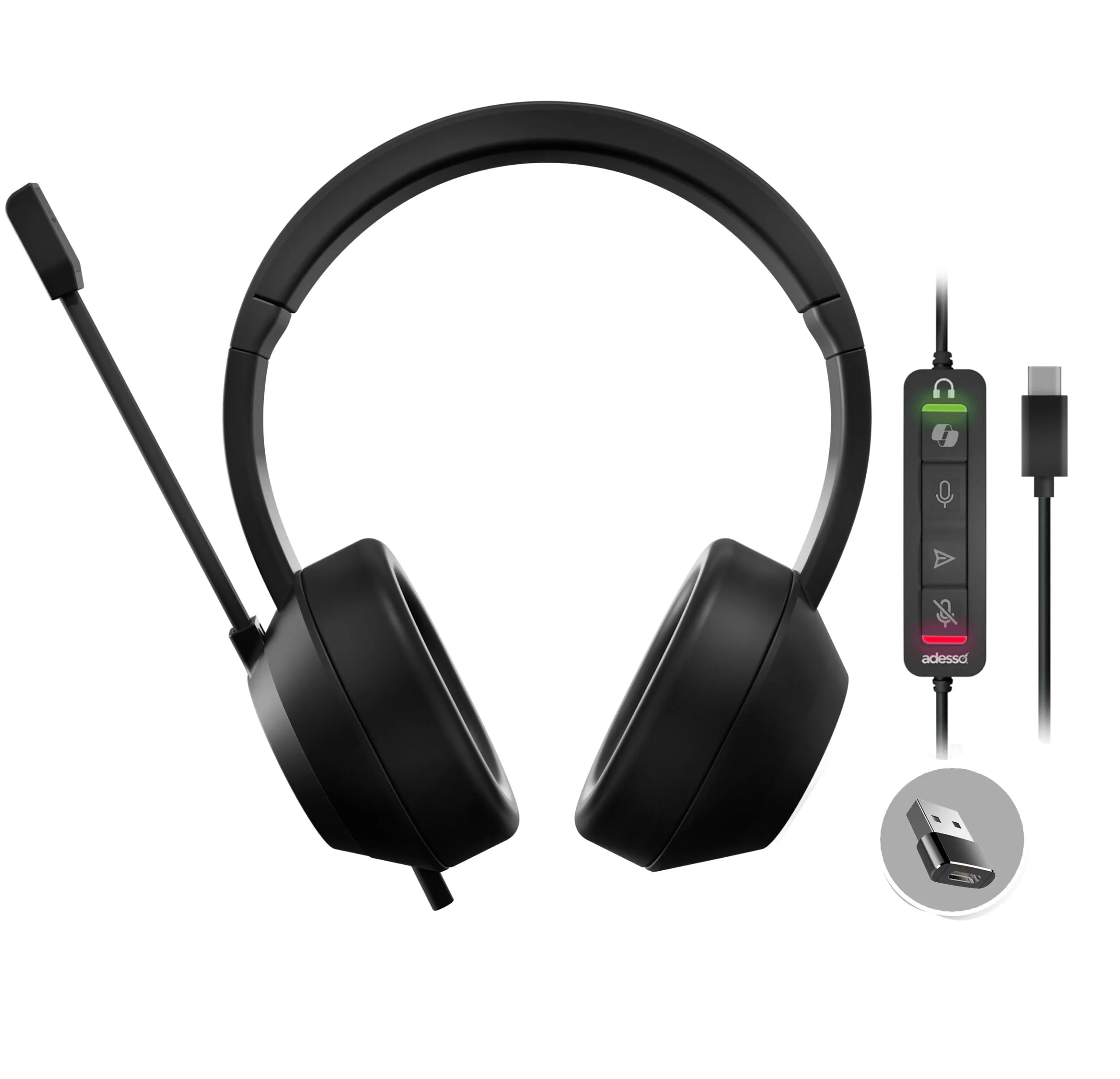 Adesso Xtream P7 — Wired Headset w/ CoPilot Key