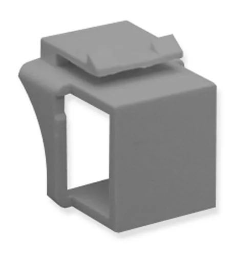 Cablesys ICC-IC107BN0GY — MODULE, BLANK, 10 PK, GRAY