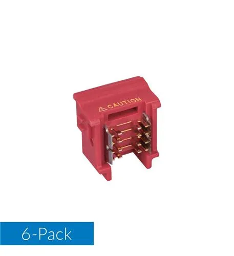 Cablesys ICC-ICACSPDRHD — JACKEASY REPLACEMENT HEAD HD 6PK