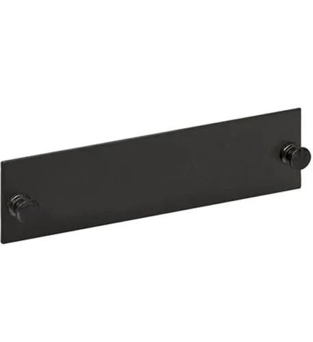 Cablesys ICC-ICFOPB00BK — ADAPTER PANEL, BLANK, BLACK