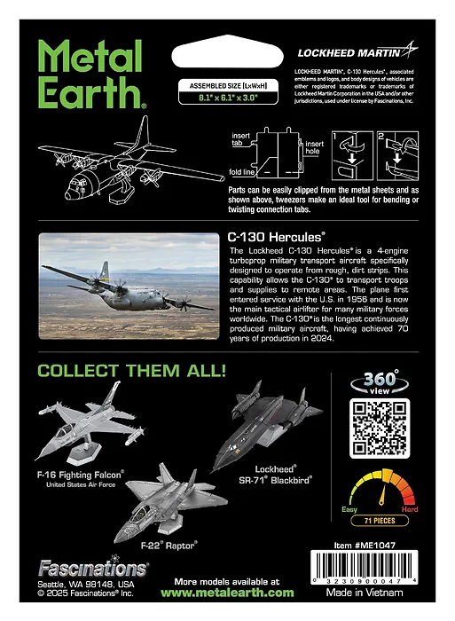 Metal Earth-ME1047