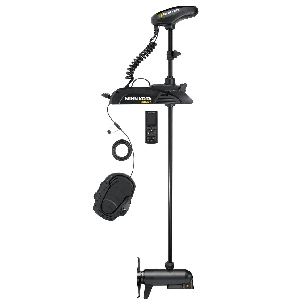 Minn Kota 1358315 — Minn Kota Terrova Combo 112 60in MDI Wireless Remote and Foot Pedal