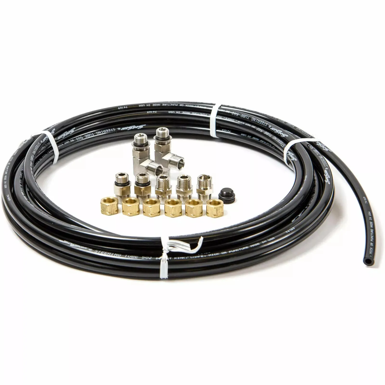 Seastar HF6007 — Seastar HF6007 ORB Fitting Kit with 25ft Hose