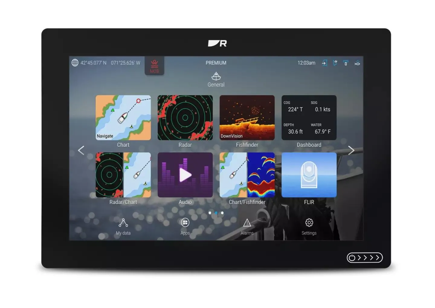Raymarine E70724 — Raymarine Axiom 2 12 Chartplotter