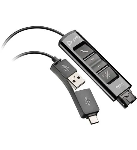 Plantronics PL-786C7AA — Poly DA85 USB to QD Adapter 218267-01