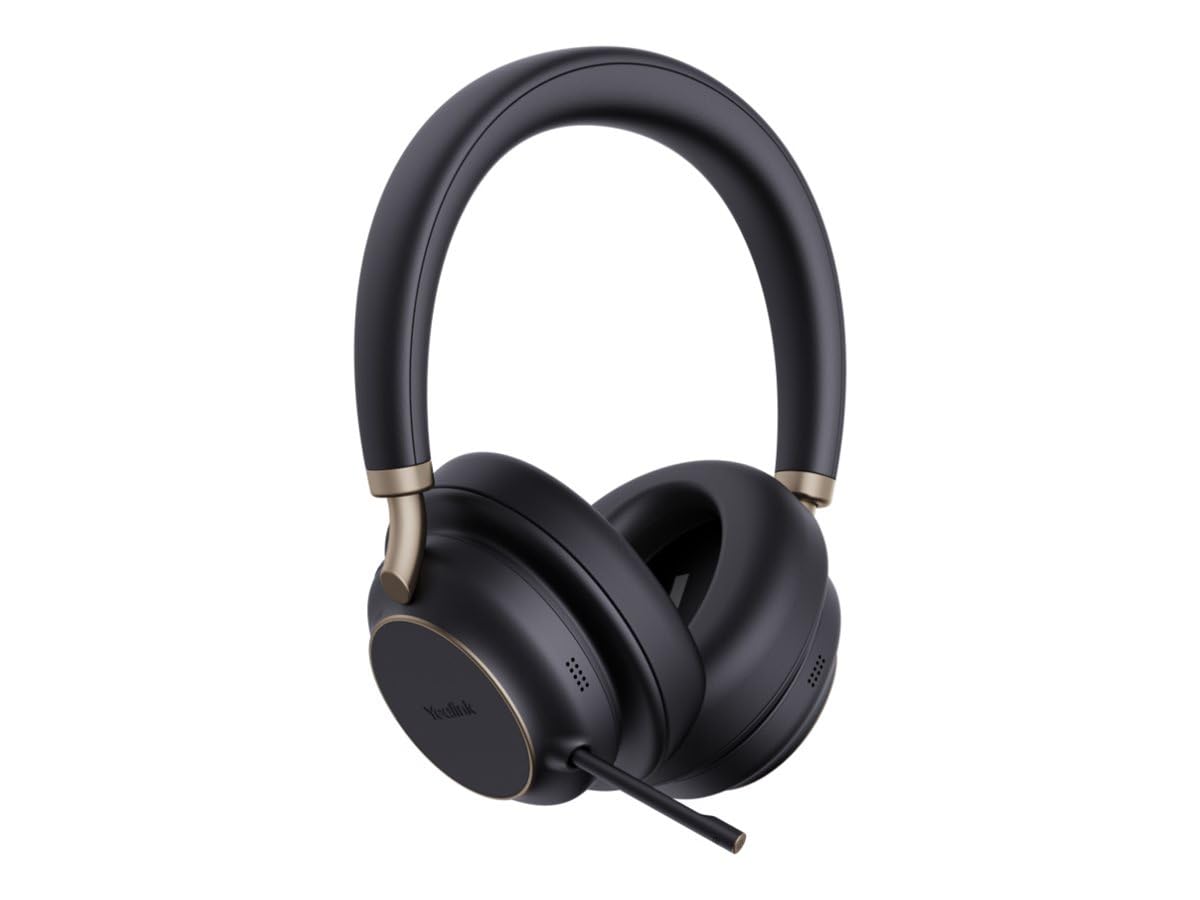 Yealink 1208707 — BH76 Plus Teams Black USB-C/A - Yealink Bluetooth headset with USB-A/C BT dongle - TEAMS certified (1208707)